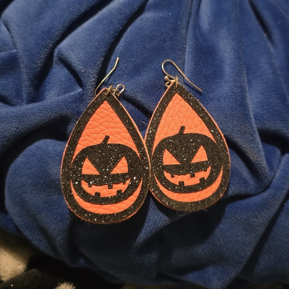 Halloween Pumpkin Earrings